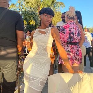 Layered Cutout Dress